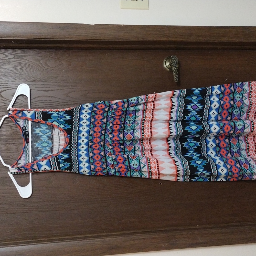 Medium multicolor sundress-floor length